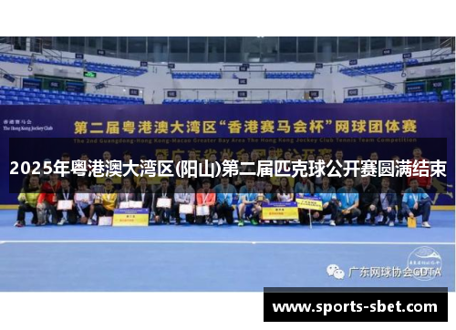 2025年粤港澳大湾区(阳山)第二届匹克球公开赛圆满结束